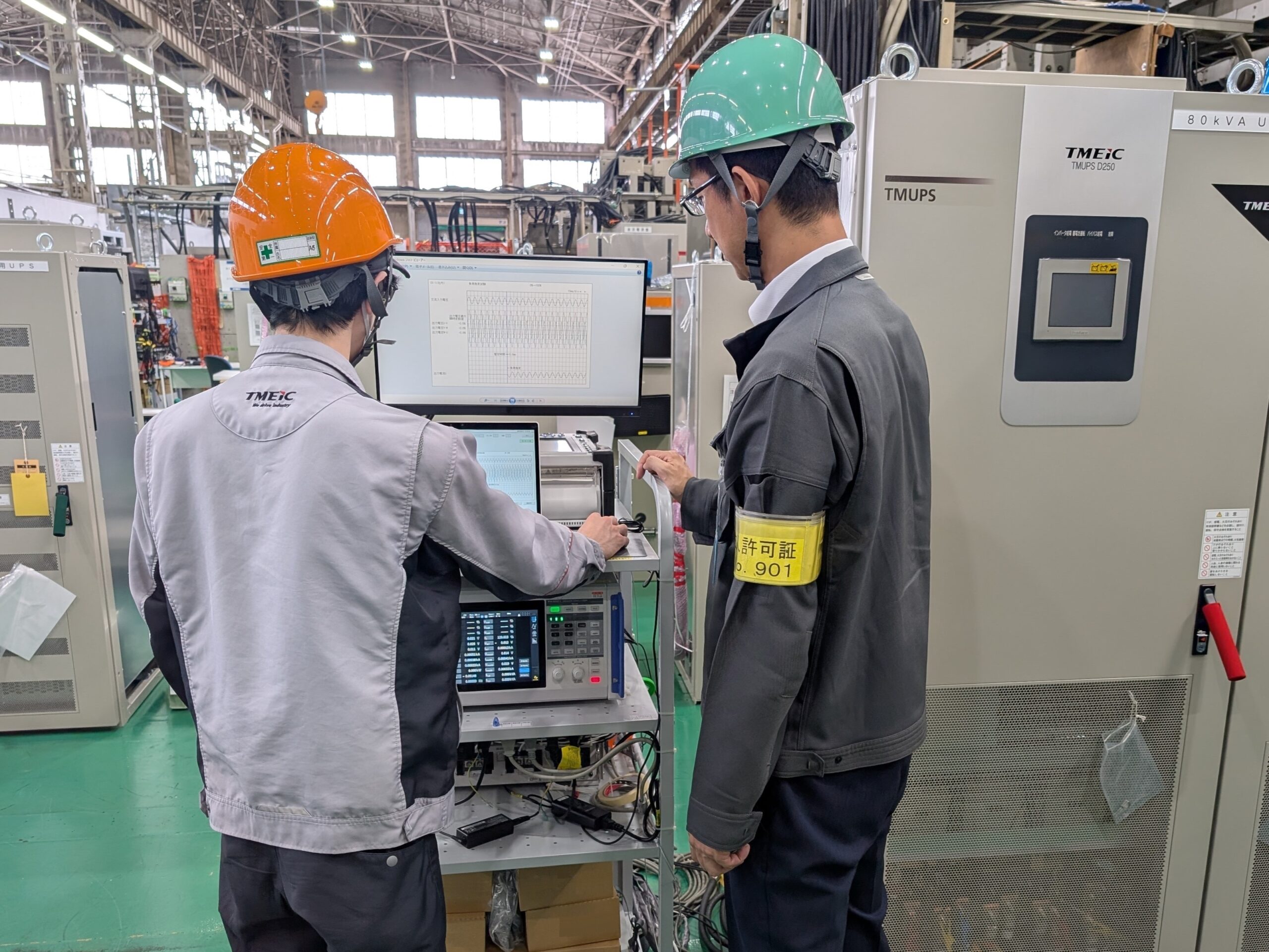 株式会社TMEIC様 UPS向け自動試験ソフトウェア